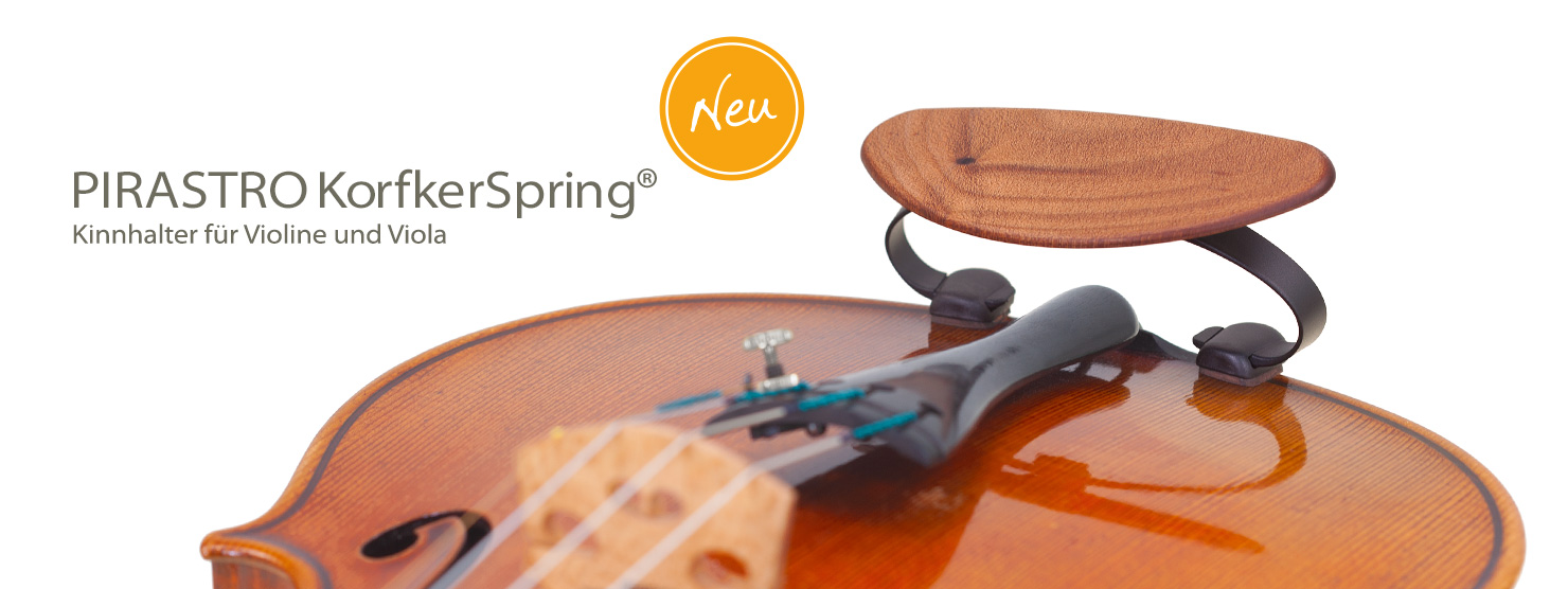PIRASTRO KorfkerSpring® Kinnhalter für Violine und Viola