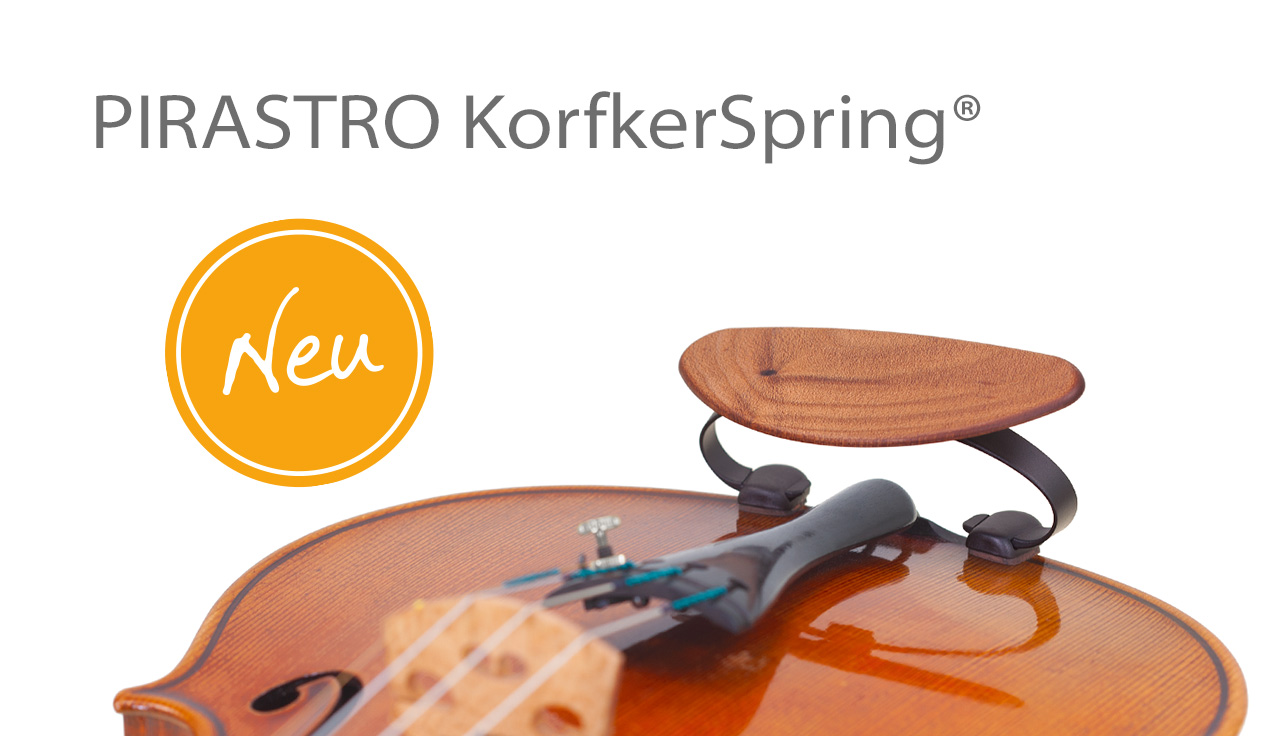 PIRASTRO KorfkerSpring® Kinnhalter für Violine und Viola