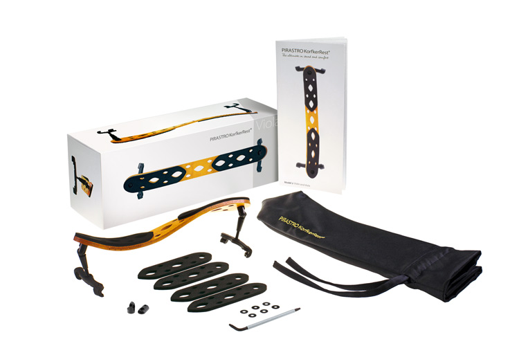 Lieferumfang Pirastro KorfkerRest® für Viola Art.-Nr. 700020