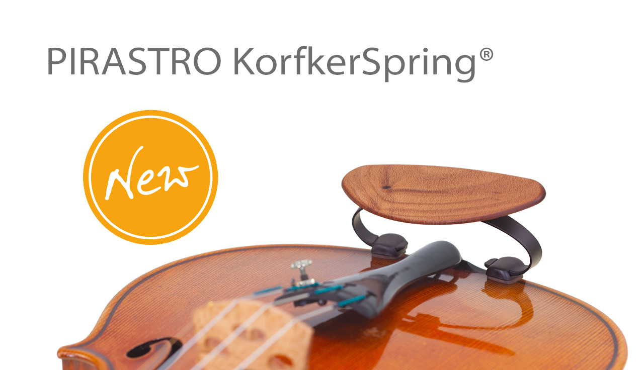 PIRASTRO KorfkerSpring® Chinrest for Violin and Viola