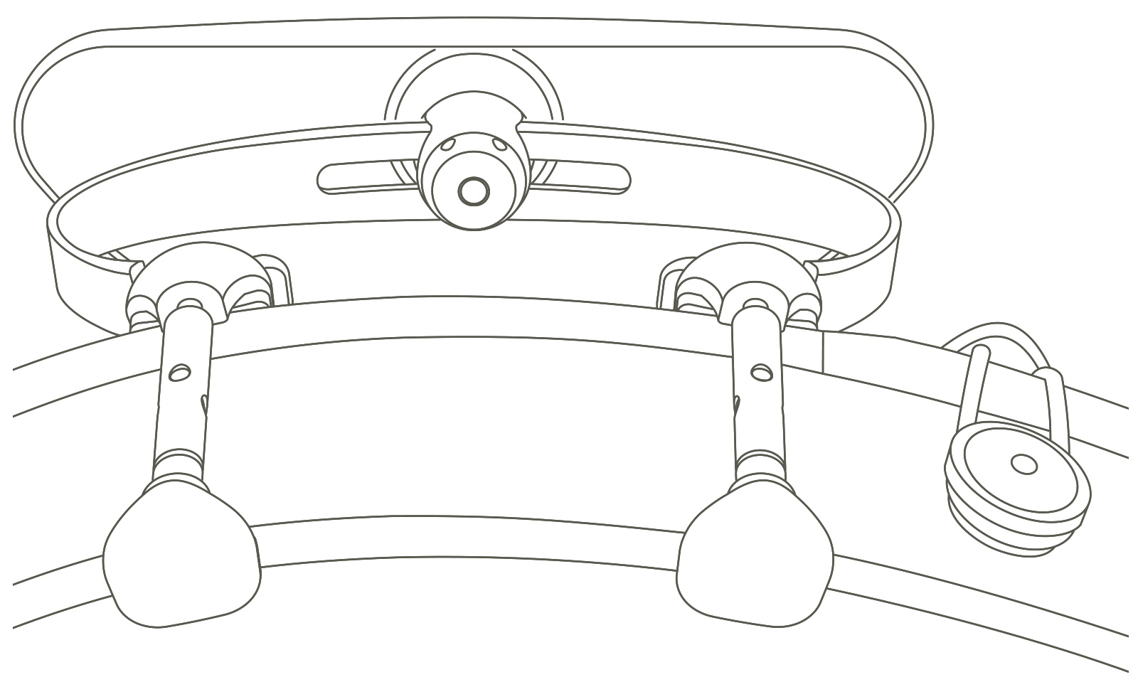 4 Side mounted PIRASTRO KorfkerSpring®